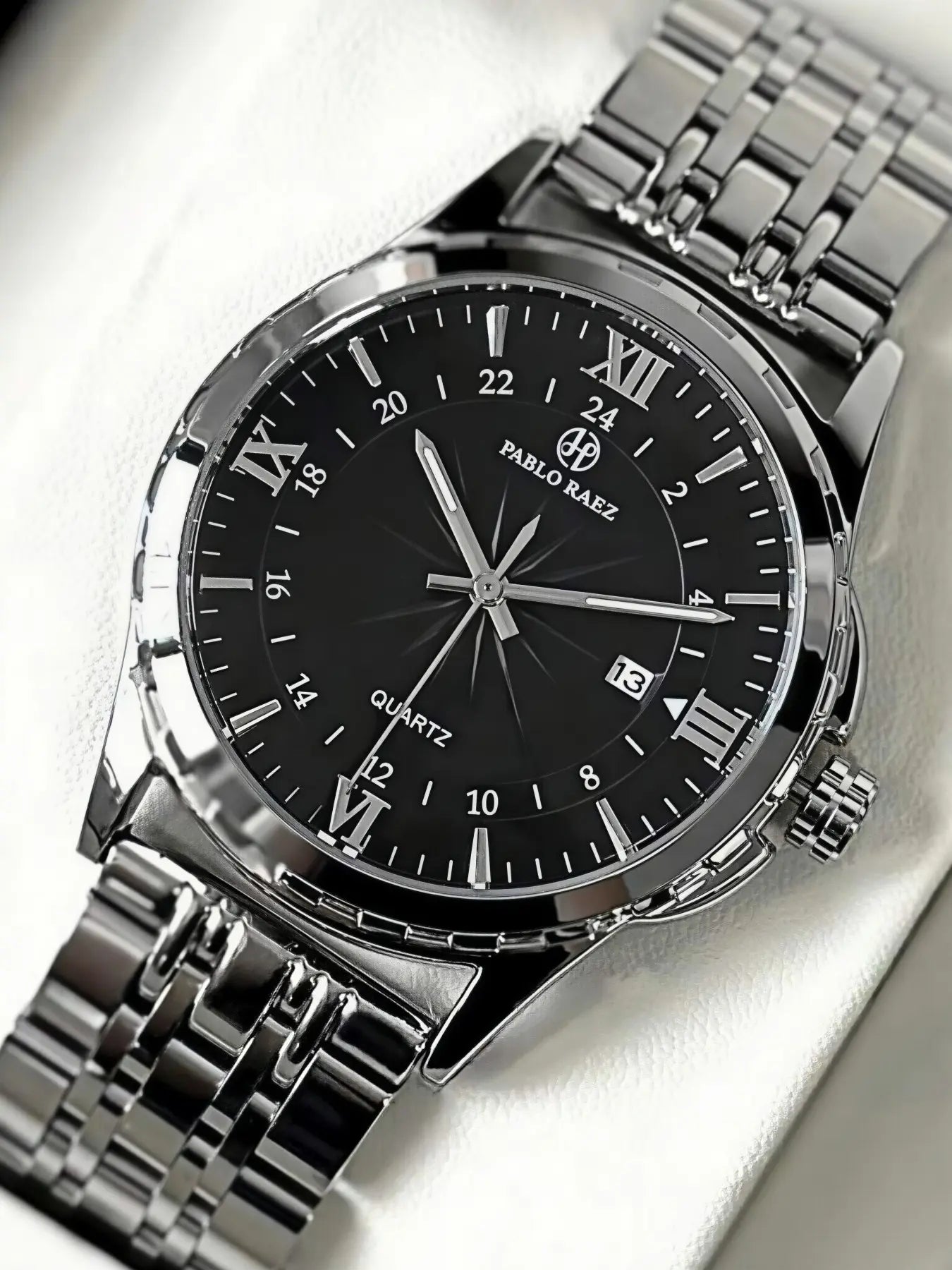 Chronos Prestige — Reloj Premium para Hombre | Acero, Cuarzo y Diseño Luminoso