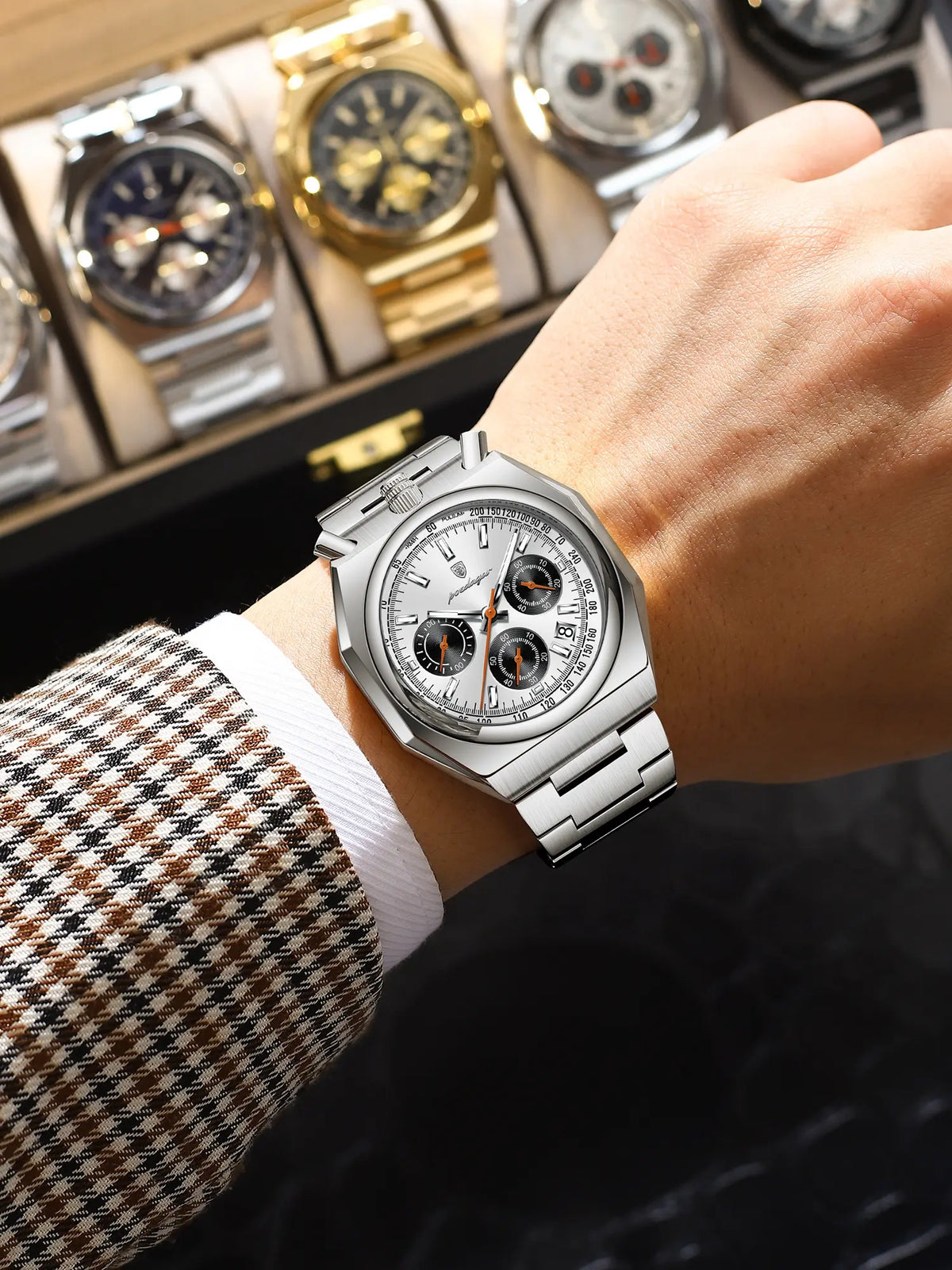 Aurelius Prestige — Reloj de Lujo para Hombre | Acero Inoxidable y Cuarzo