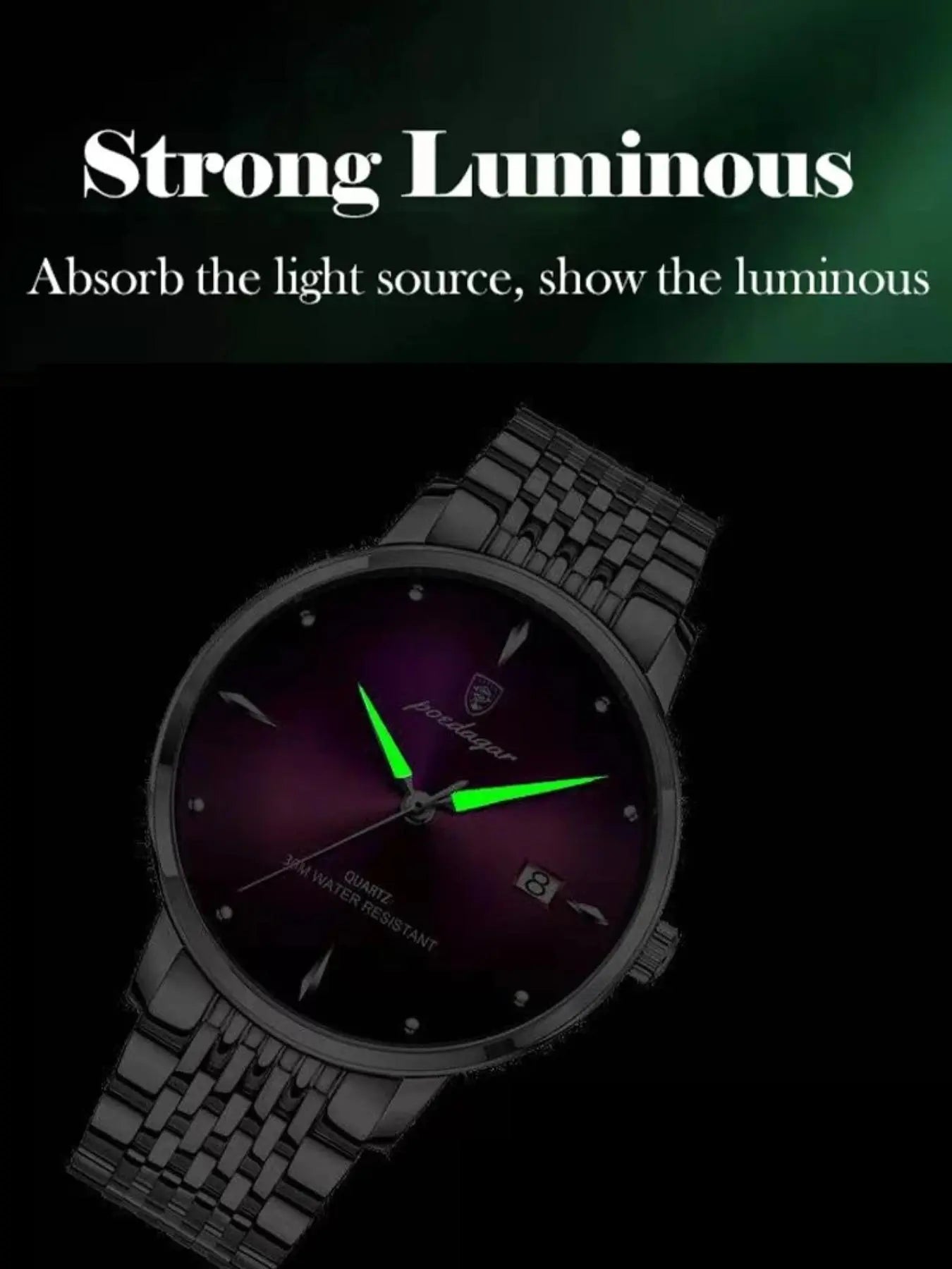 Chronos Elite — Reloj Premium para Hombre | Acero Inoxidable y Cuarzo