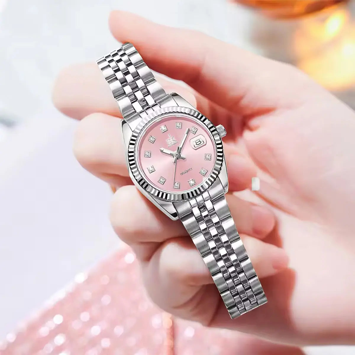 Élysée Femme — Set Premium para Mujer | Reloj, Collar y Pendientes