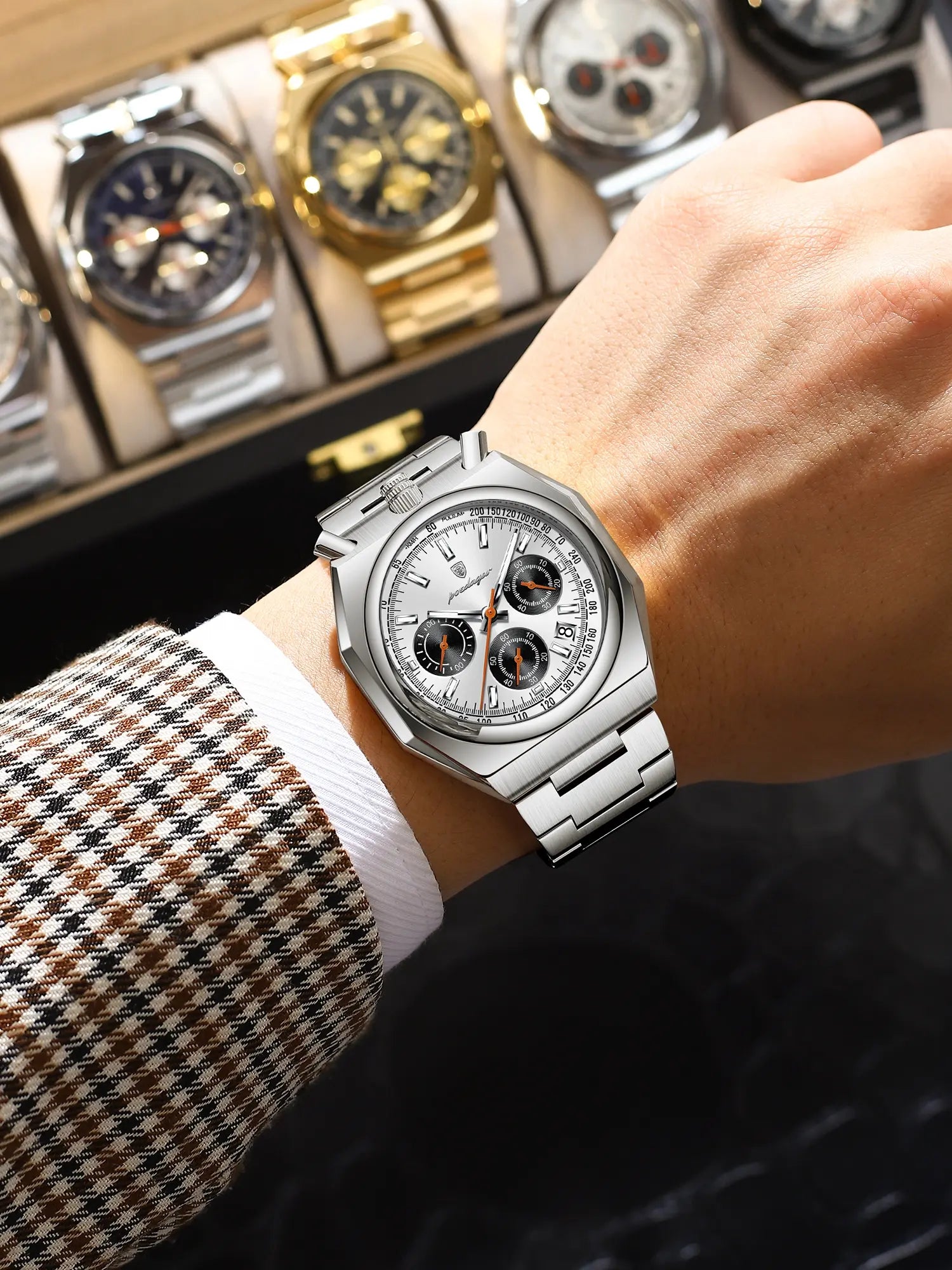 Aurelius Prestige — Reloj de Lujo para Hombre | Acero Inoxidable y Cuarzo