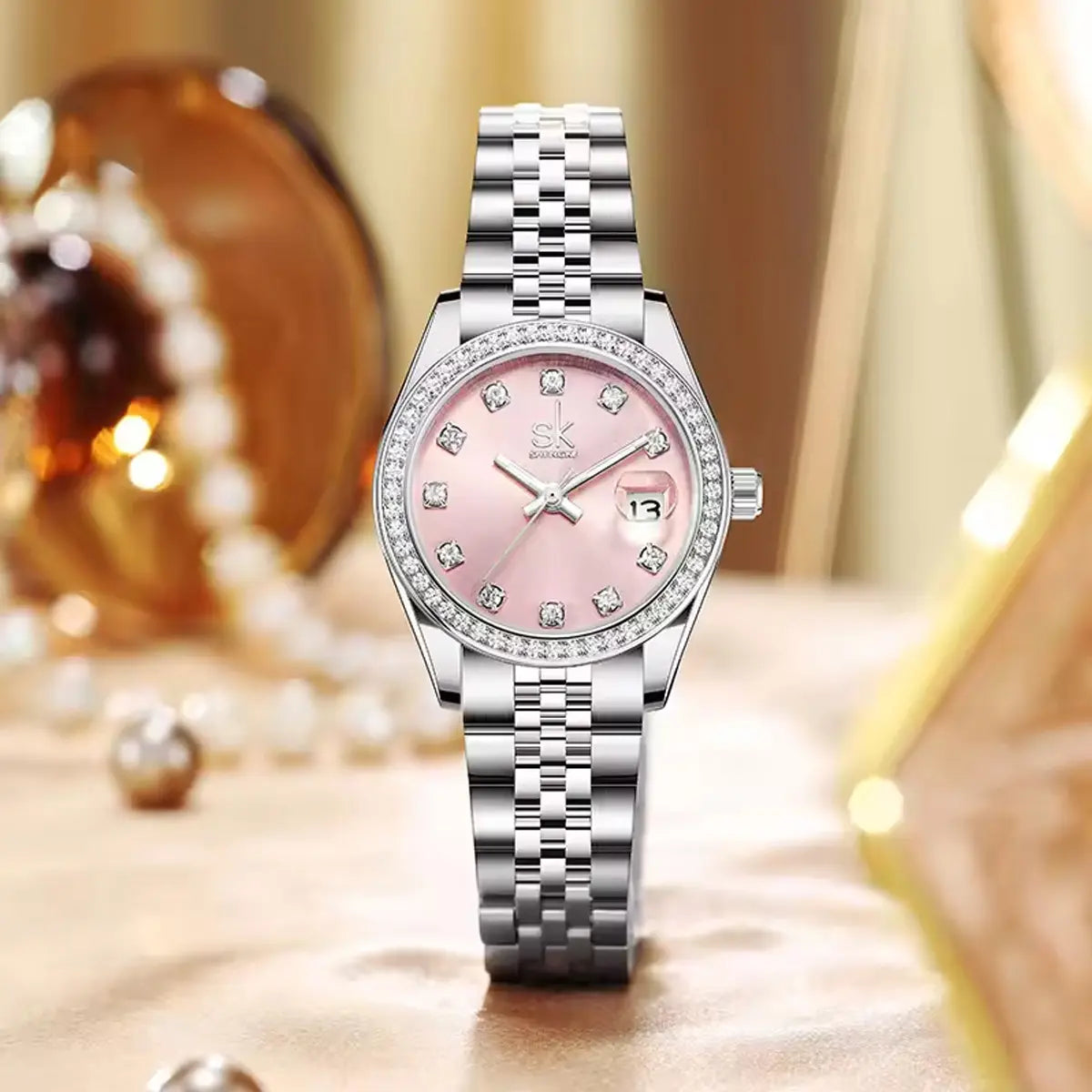 Élysée Femme — Set Premium para Mujer | Reloj, Collar y Pendientes