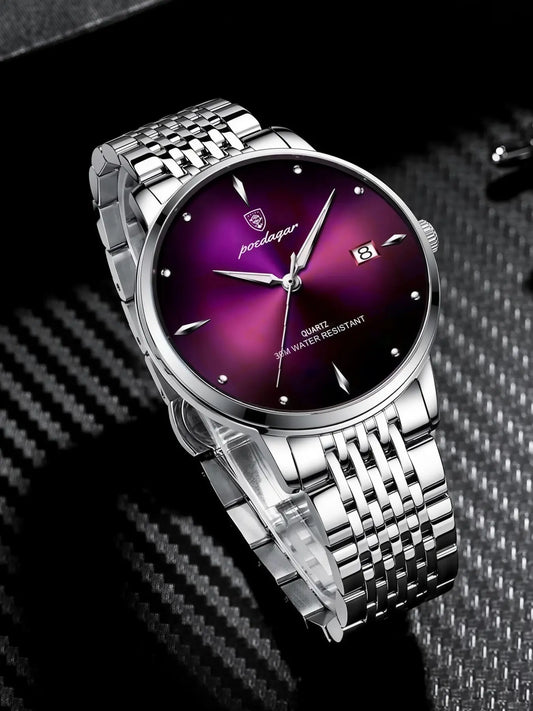 Chronos Elite — Reloj Premium para Hombre | Acero Inoxidable y Cuarzo