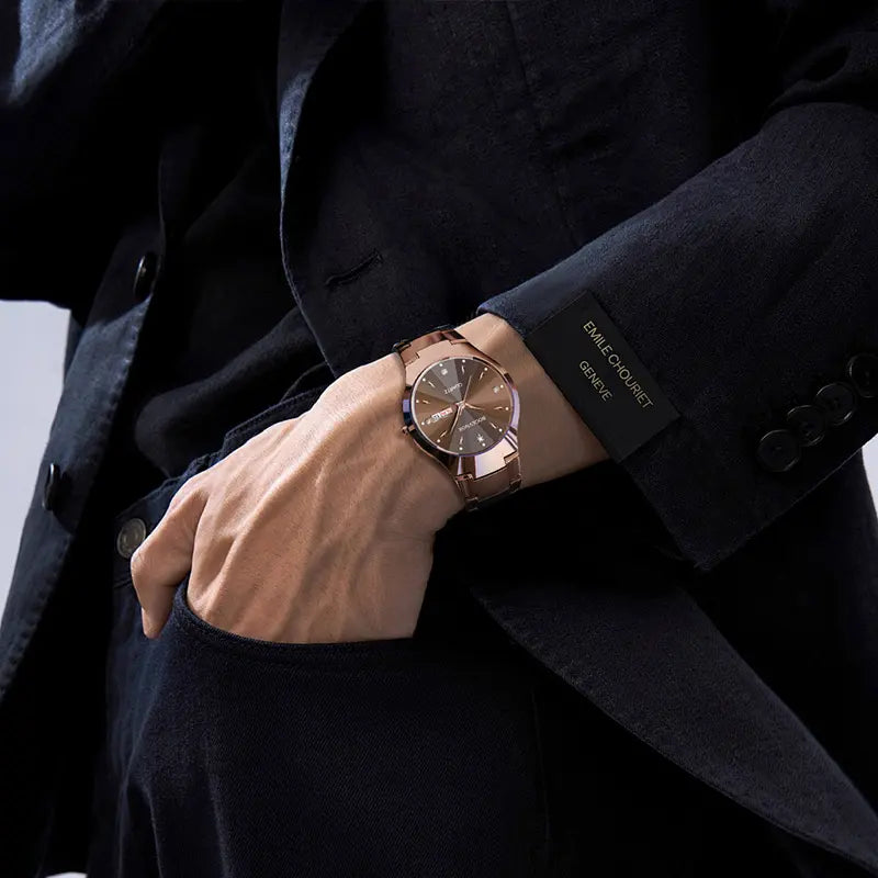 Imperial Disc — Reloj Premium para Hombre | Cuarzo y Diseño Moderno